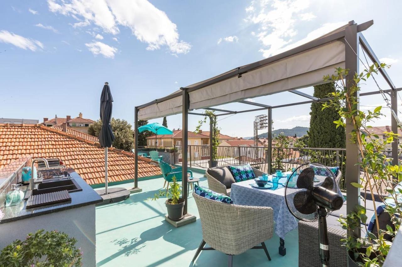 Boutique Triple House With Garden & Roof Terrace Villa Split Eksteriør bilde