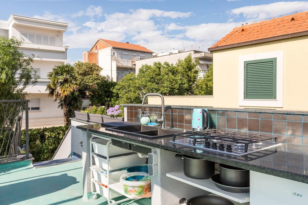 Boutique Triple House With Garden & Roof Terrace Villa Split Eksteriør bilde
